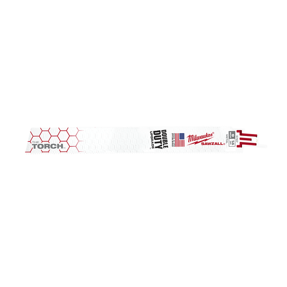 MILWAUKEE SAWZALL™ THE TORCH™ METAL DEMOLITION 230MM 9'' 14TPI BLADE 5 PACK